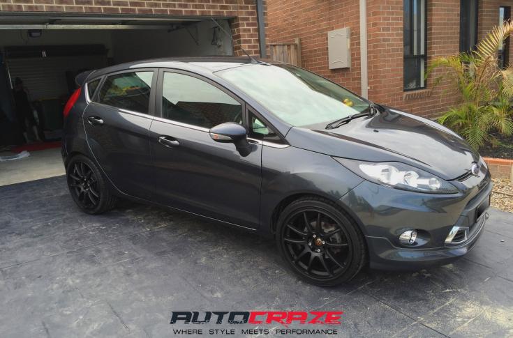 FORD FIESTA CR TEK SATIN BLACK